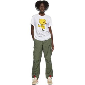 Tom Sachs Love Bird T-Shirt Size L Womens White Tee 2021 $85
